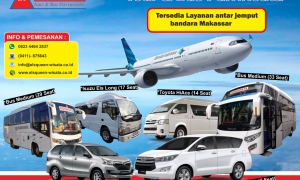 sewa bus di makassar